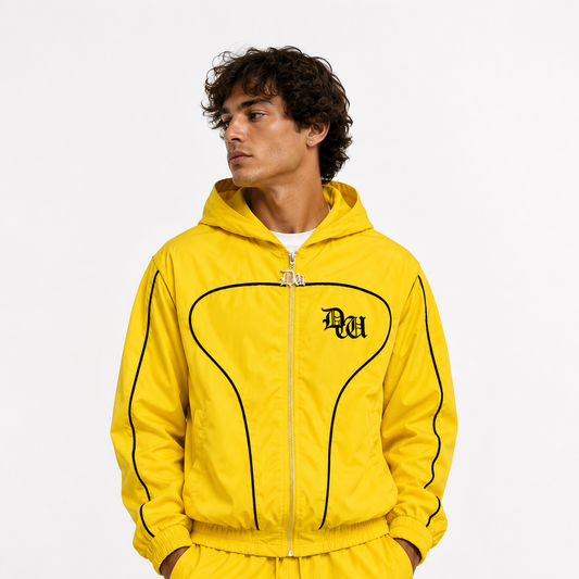 Yellow Essential Windbreaker Set