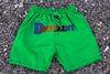Green Different Shorts