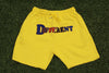 Yellow Different Shorts