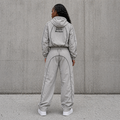 Essential Windbreaker Tracksuit Grey