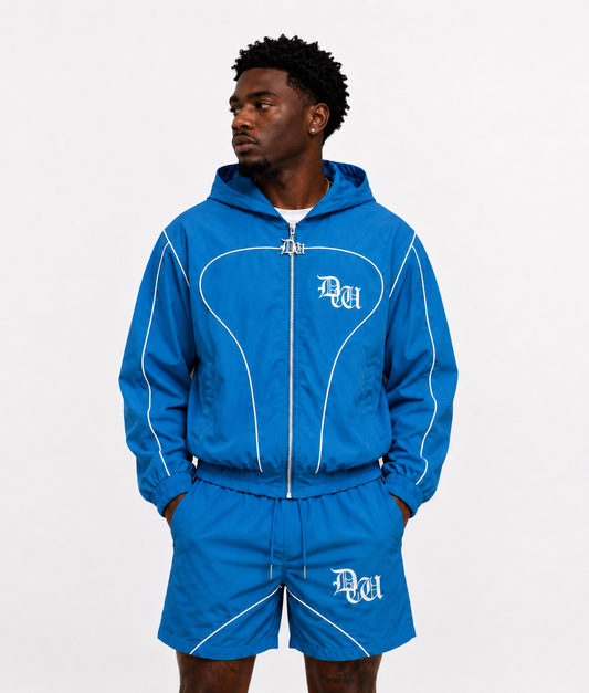 Sky Blue Essential Windbreaker