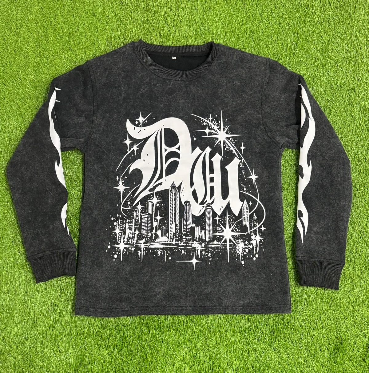 Afterhours Black Crewneck Sweater