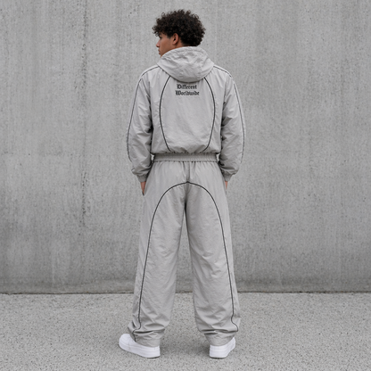 Essential Windbreaker Tracksuit Grey