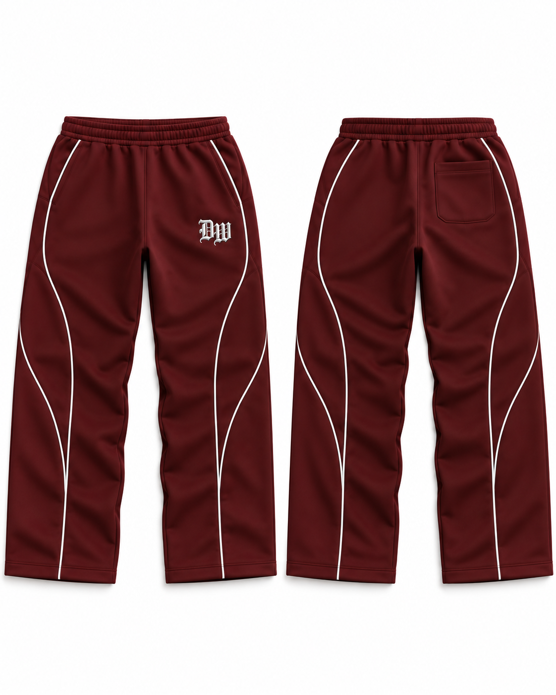 Different Worldwide Burgundy Set