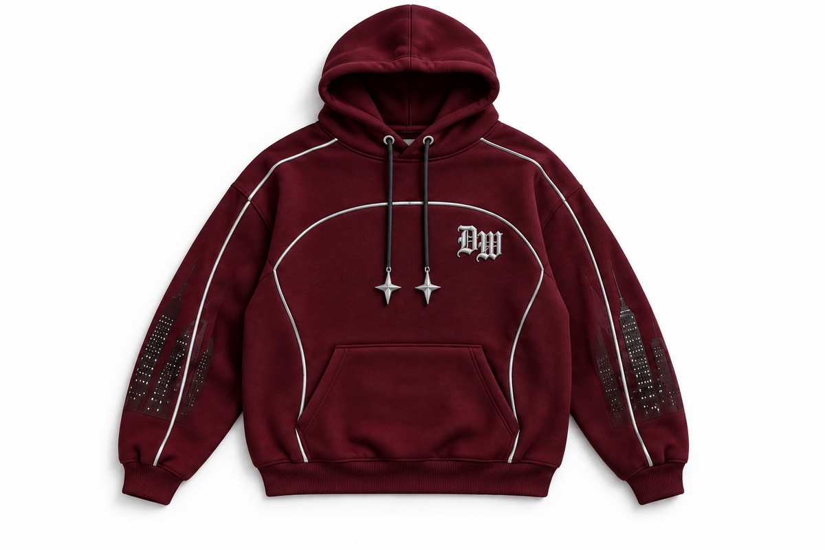 Different Worldwide Burgundy Set