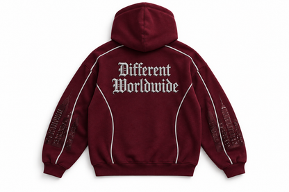 Different Worldwide Burgundy Set