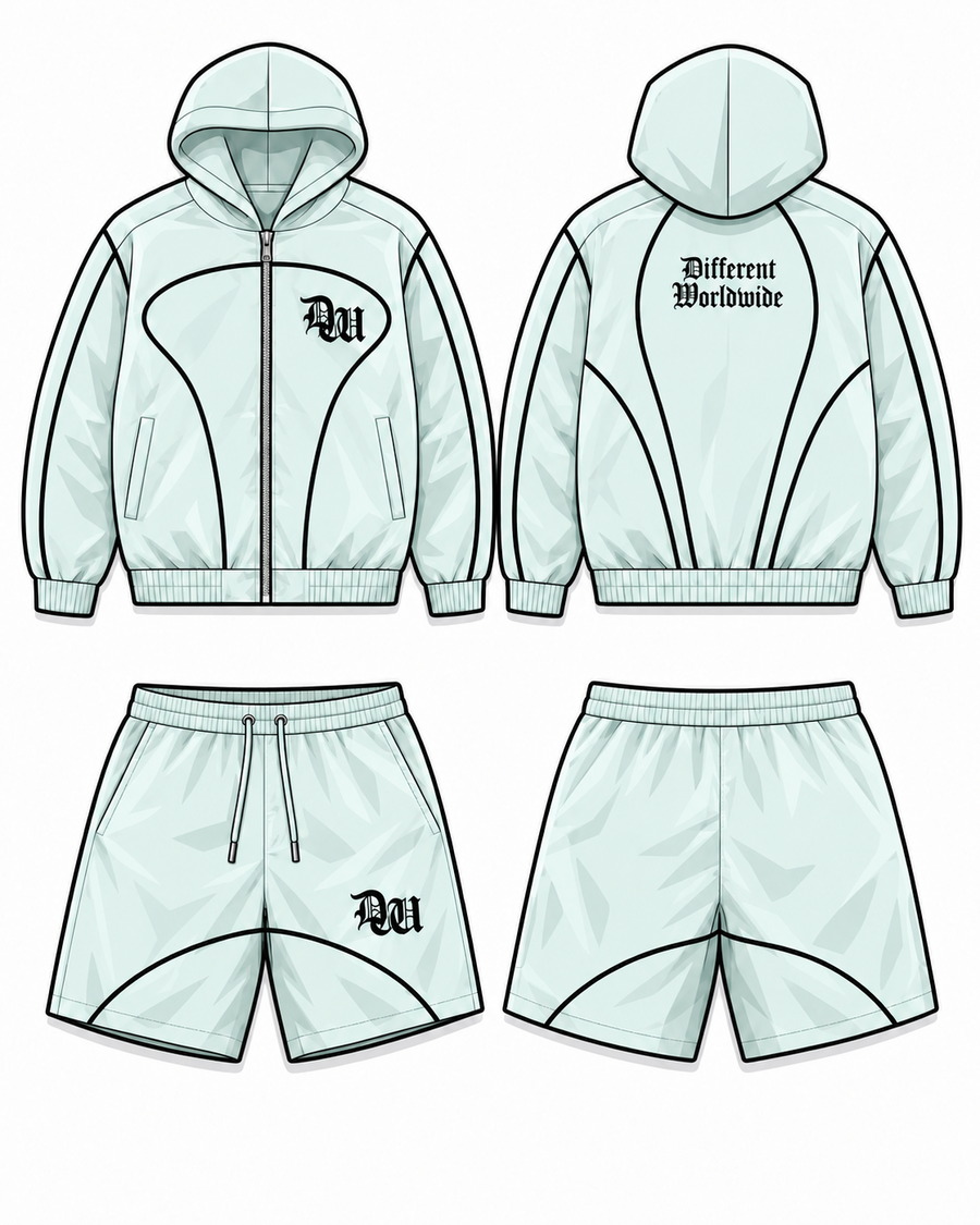 Mint Essential Windbreaker Set